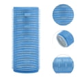 thumbnail image 3 of Unique Bargains 2 Pcs Cylindrical Heat-conducting Hair Rollers Blue, 3 of 6