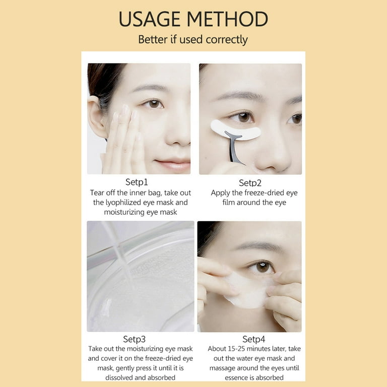 EDFRWWS 10 Pairs Hyaluronic Acid Eye Oligopeptide Freeze EDFRWWS 10 Pairs Hyaluronic Acid Eye Oligopeptide Freeze