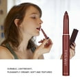 thumbnail image 3 of Solid Lip Gloss Matte Lipstick Pen Waterproof with Pencil Sharpener Alcohol-free, 3 of 6