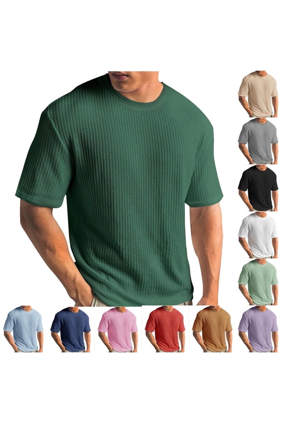Mens Mock Turtleneck Short Sleeve Knit T Shirts Slim Fit Basic thermal Tops Lightweight Tee White 10(XL)