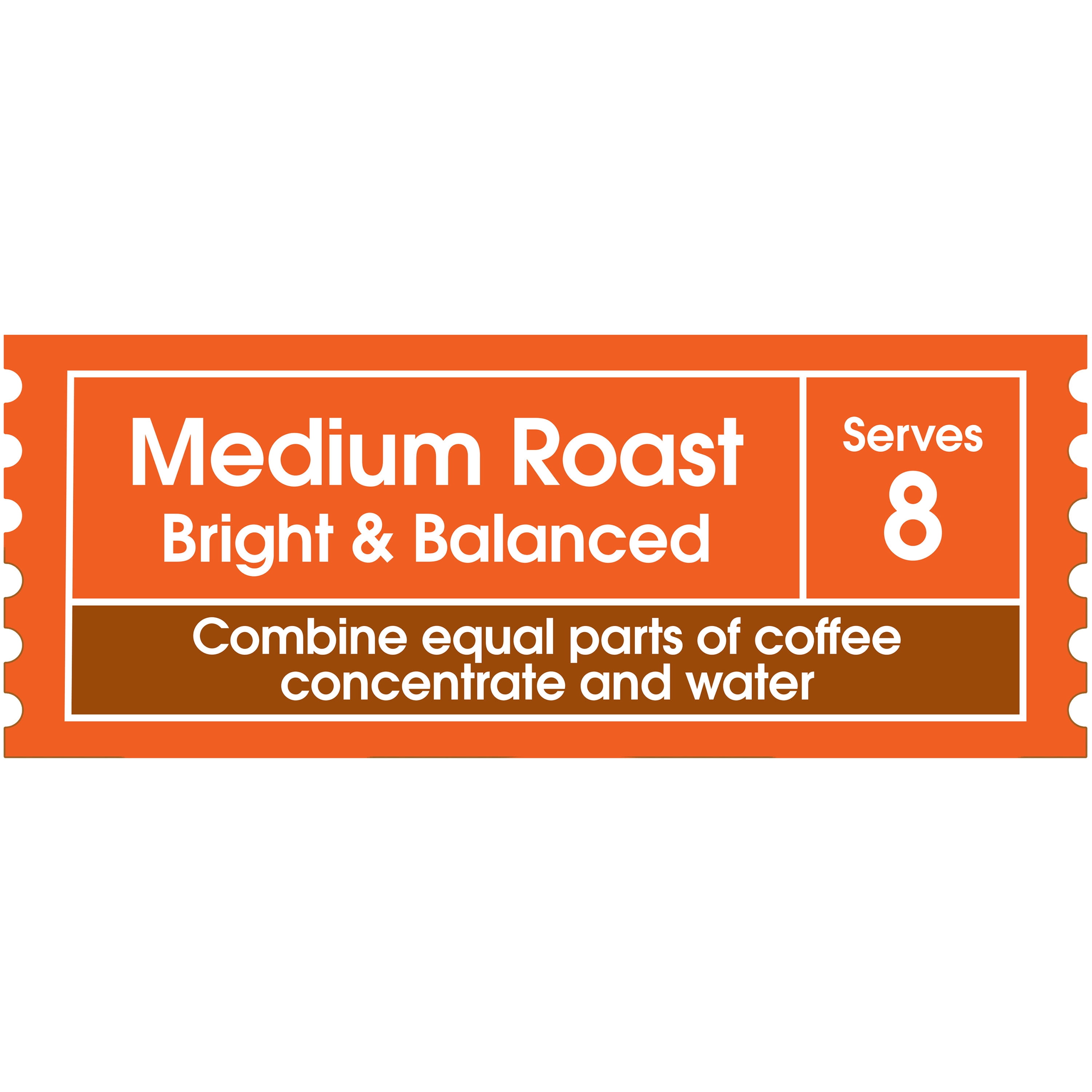 Great Value Donut Shop Cold Brew Coffee Concentrate, 32 fl oz