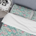 thumbnail image 4 of Designart 'Spring floral pattern in soft pastel colors' Mid-Century Modern Duvet Cover Set, 4 of 4