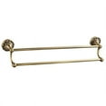 thumbnail image 1 of 24 Inch Brass Bathroom Towel Racks with Hooks 2 Bars Towel Racks Hangers, 1 of 6