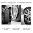 thumbnail image 1 of Compresor de aire, medidor de presión de neumáticos de coche de alta precisión con herramienta de reparación de neumáticos con gancho, 1 of 8