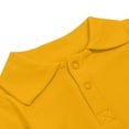 thumbnail image 2 of UQJfacai Infant Girls Bodysuit Baby Girl Collared Short Sleeve Casual Romper Toddler Solid Jumpsuit Summer Clothes 0-24 Years, 2 of 5