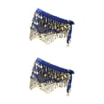 thumbnail image 1 of Minnieouse Women's Belly Dance Hip Scarf Hip Gold Coins Waist With Skirt  Chain Type4, 1 of 1
