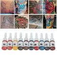 thumbnail image 5 of 10pcs 5ml Skin Body Art Tattoo Ink Set Long Lasting Tattoo Pigment Kit Microblading Supplies, 5 of 8