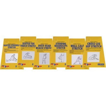 Card 6 Circuit - olympia sports co151p circuit training cards - flexibility no.2, set of 6