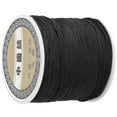 thumbnail image 4 of Nylon Satin Cord Mandala Crafts Rattail Trim Thread DIY Chinese Knotting Jewelry Making 0.8mm, 4 of 14