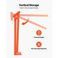 thumbnail image 5 of VEVOR 36 in T Post Puller, Heavy Duty Fence Post Pullers with Puller Plate & 47 in Lifting Chain, Labor-Saving T-Post Remover Tool for Round Fence Posts, Sign Posts & Tree Stumps, 5 of 9