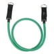 thumbnail image 1 of Bandas de tubo de resistencia Uxcell, banda de resistencia apilable de 40 lbs, banda de ejercicio para estiramiento para entrenar en casa, verde, 1 of 5