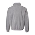thumbnail image 3 of Sierra Pacific Fleece Quarter-Zip Pullover 3051 Heather Grey S, 3 of 3