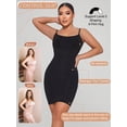 thumbnail image 3 of Detachable & Adjustable Spaghetti Straps Lightweight Smoothing Control Shapewear Slip Dress, 3 of 4
