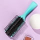 thumbnail image 4 of Peine de de peluquería Anti anudado Peluquería Cepillo de pelo cómodo ador de cabeza Peine de para cabello húmedo seco Largo Corto , verde Sunnimix Peine de masaje de peluquería, 4 of 8