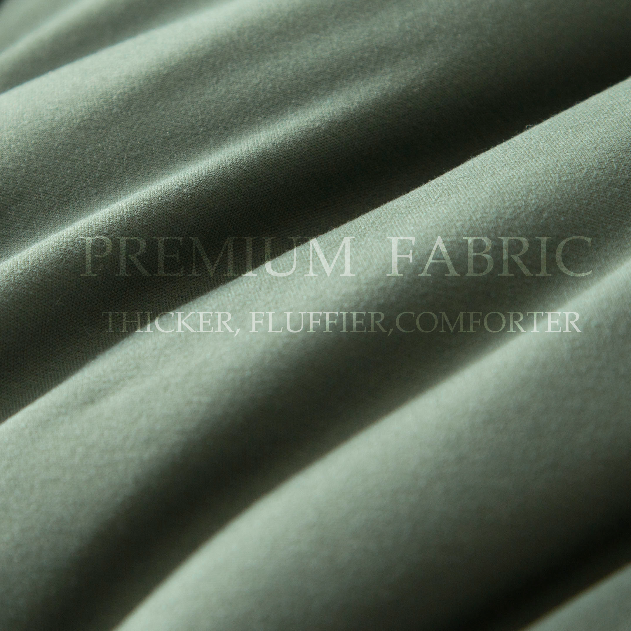 YEPCLUB Twin Comforter Set, 2-Piece, Green Down Alternative photo 2