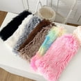 thumbnail image 4 of Fashionable Fuzzy Leg Warmers Soft Plush Boot Cuffs Footless Socks Colorful Rainbow Leg Gaiters for Costume Parties, 4 of 9