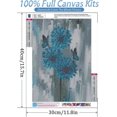 thumbnail image 2 of Kits de pintura de diamantes para adultos, kits de arte de diamantes DIY 5D, arte de pared con diente de león y mariposa, gema de punto, decoración de pared para el hogar, 12 x 16, 2 of 5