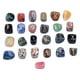 thumbnail image 4 of 25 piezas de runas naturales pulidas piedras Wicca grabadas personajes de Luen mezclado Zulema piedras naturales, 4 of 4
