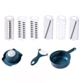 thumbnail image 2 of EGNMCR Vegetable Slicers Cutter - Cheese Grater Multi-function Vegetable 12 Piece Set veggie chopper, 2 of 2