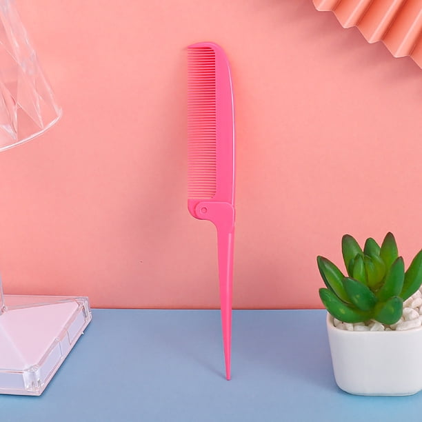 Herramientas de belleza, peines, peines, peines para rayar el cabello, peines de cola de rata, peine plegable, peine desenredante, peine de viaje, peines de estilista, peines para levantar la cola, pa