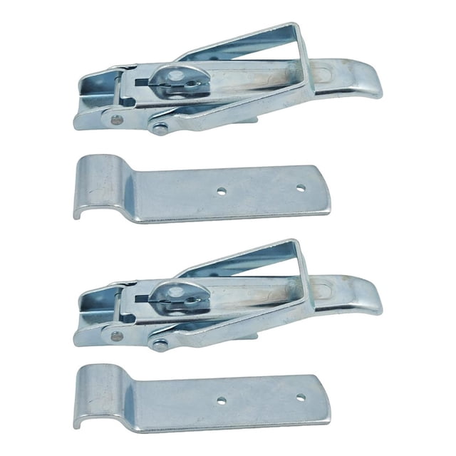 2 Piezas de Manijas para Pestillo de Puerta de Remolque Utilitario, Pestillos para Puerta Elevadora de Remolque de RV Utilitario para Caravana.