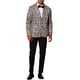 thumbnail image 2 of BLAZER DE FIESTA PARA HOMBRES INSPIRE CHIC IMPRESIÓN DE ANIMAL SOLAPA CON MUESCA CHAQUETA LIGERA 2XL BEIGE MARRÓN, 2 of 6