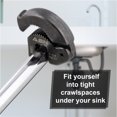 thumbnail image 3 of ABN Large Basin Wrench 11 Inch Faucet Installation Tool Under Sink 3/8 to 1-1/4, 3 of 7