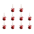 thumbnail image 1 of Campanas Navidad Colgantes para Puerta Ventana (redonda) Rojo, 1 of 8