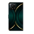 thumbnail image 3 of For Xiaomi 13T Pro Crystal 3D Shockproof Protective Leather Phone Case(Gold,iPhone 14 Pro, 3 of 7