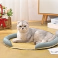 thumbnail image 4 of LiMimmuu Pet Nest Pet Bed Wear-Resistant Round Summer Pet Bed Bed Wear-Resistant Soft Breathable Round Summer Pet Sleeping Bed Cushion Pet Supplies Summer Pet Bed, 4 of 6
