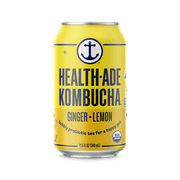 Health-Ade Kombucha, Ginger-Lemon, 11.5 fl oz, 12 Ct, Cans