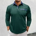 thumbnail image 2 of MQLKF Long Sleeved Collared Gentleman's Knitted Shirt Is Casual And Comfortable Fashionable Breathable Men's Tops, 2 of 7
