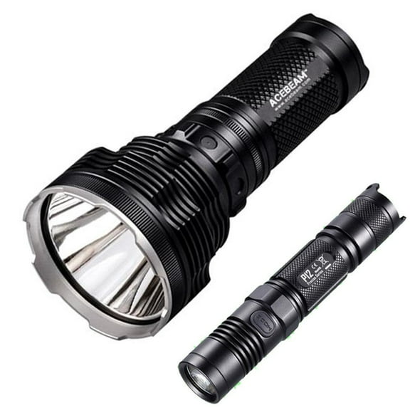 Acebeam K70 Long Throw Flashlight 1300 Meter 2600 Lumen, Free Giveaway: Nitecore P12 1000 Lumen