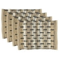 thumbnail image 3 of Saro Lifestyle Tailored Stripe Placemat (Set of 4), 3 of 4