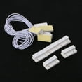 thumbnail image 2 of JUNTEX 5 Sets MC-38 Wired Door Window Sensor Magnetic Switch Home Alarm System Detector, 2 of 7