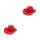 thumbnail image 1 of Minnieouse Sombreros de vaquero Diseño especial Gorras masculinas cómodas y suaves Estilo simple Gorra cómoda Decorativa al aire libre Rojo M (56-58 cm) 2piezas, 1 of 6