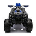 thumbnail image 6 of 4x4 Kids Ride on ATV, 2 Seater 24 Volt Ride on Toys, 800W 4-Wheeler Quad Car for Big Kids, Blue, 6 of 9