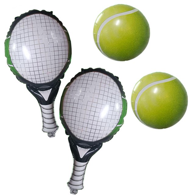 Globos de Aluminio Temáticos de Tenis para Fiesta de Cumpleaños MPRVAKYF