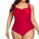 thumbnail image 1 of Traje de baño de una pieza Prolriy para mujer 2024, nuevo traje de baño para mujer, multicolor, con tirantes, sin espalda, sólido, conservador, traje de baño grande, bikini, 1 traje de baño, trajes, 1 of 8