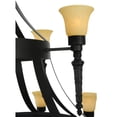 thumbnail image 5 of Meyda Tiffany 135086 Pontoise 15 Light 60" Wide Chandelier - Black, 5 of 7