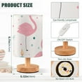 thumbnail image 3 of Flamingos Bedside Table Lamp LED Warm Lights with USB Charging Port Retro Cylinder Desk Lamps, 3 of 7