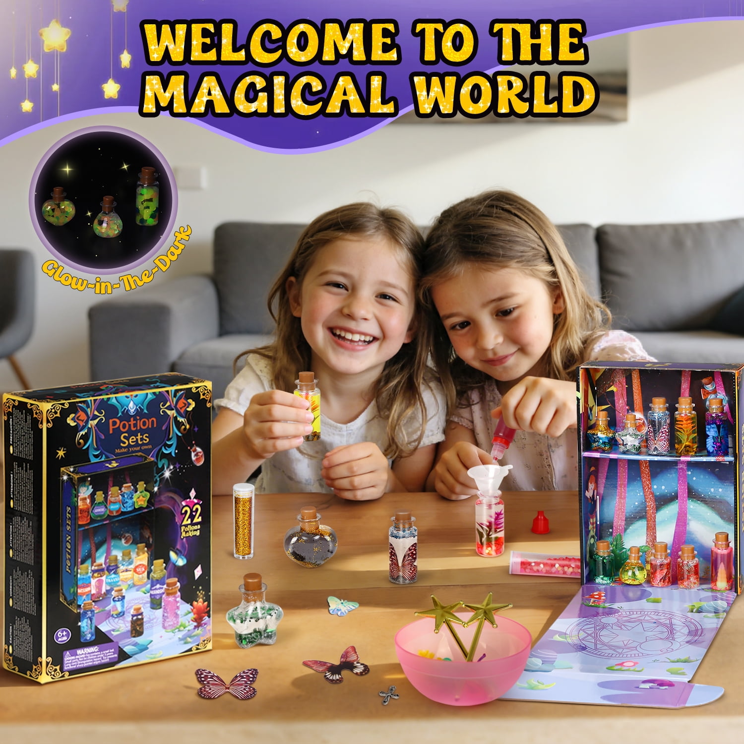 Potion Kits for Kids, Kids Potion Making Kit for 6 7 8 9 10 Year