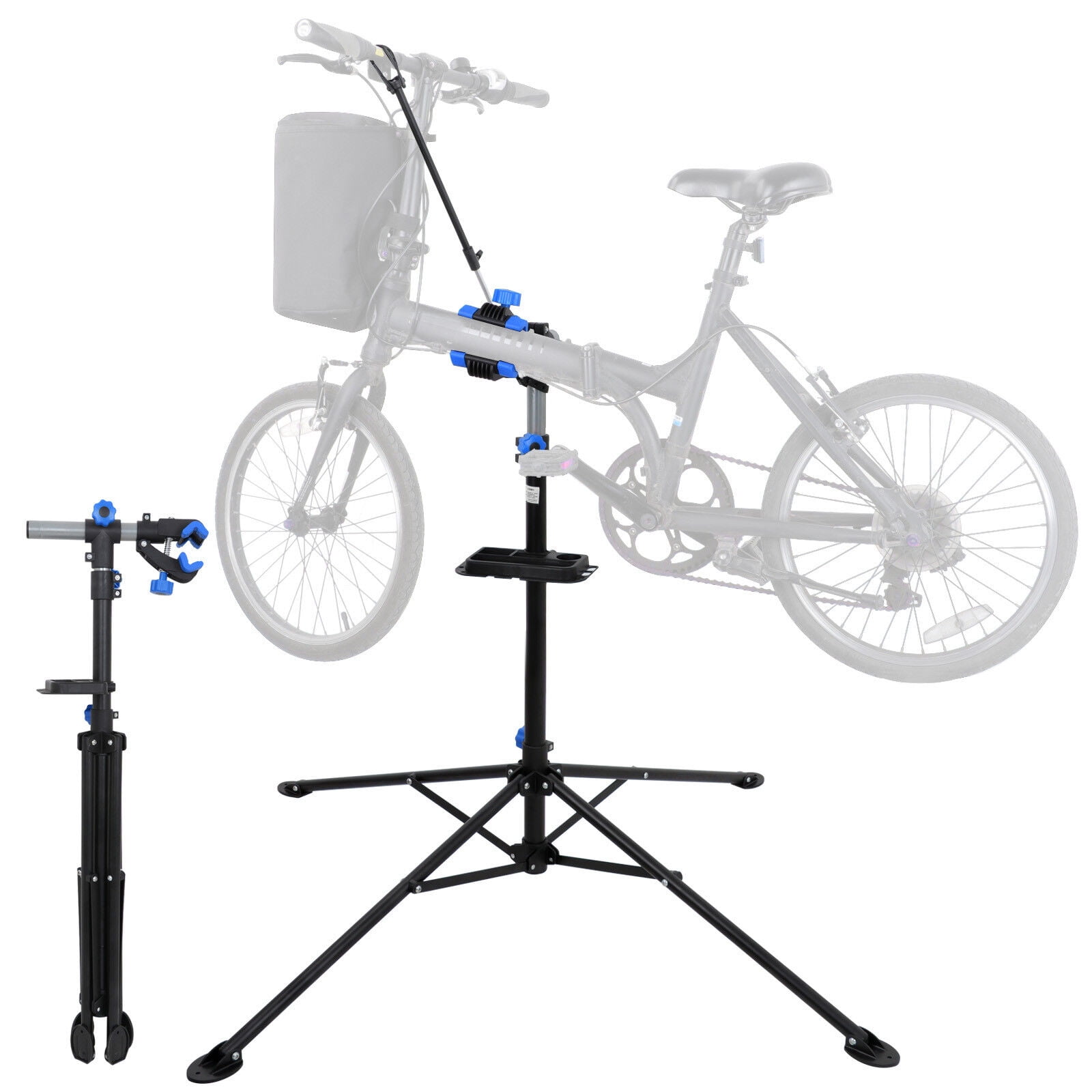 Professional Bike Repair Stand Heavy Duty Steel Maintenance Rack