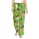 thumbnail image 1 of Balery Cute Green Frog Pantalones de pijama para mujer, pijamas ultraligeros, pantalones de estar por casa-Medium, 1 of 6