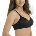 thumbnail image 5 of VANITY FAIR Black Jacquard Body Shine Full Coverage Bra, US 38D, UK 38D, NWOT, 5 of 9