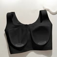 thumbnail image 5 of YWDJ Bras for Women Full Coverage No Wire Plus Size Pull on Push up Comfort Straps Support Seamless Bralette Breathable Soft Bra for All Shapes Sagging Breasts Black 3XL, 5 of 6