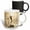 Multicolor, variant on 3drose, Funny Steampunk Giraffe with Clocks and Gears, 11oz Magic Transforming Mug