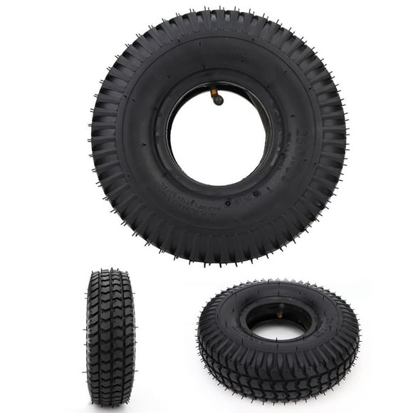 Noref Rubber Tier, 3.00-4/260X85 Tire,Wear-resistant 3.00-4/260X85 Tire+Inner Tube for Scooter Wheelchair