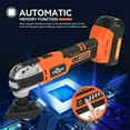 thumbnail image 6 of 20V Cordless Oscillation Tool, 6-Speed Brushless Oscillation Multifunctional Tool, Used for Cutting, Grinding, Scraping, Polishing Batteries and Accessories, 6 of 11