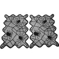 thumbnail image 1 of RKSTN Chemin de Table Décorations d'Halloween Ensembles Nappe d'Halloween Toile d'Araignée Effrayante Dentelle Couverture de Table, 1 of 1